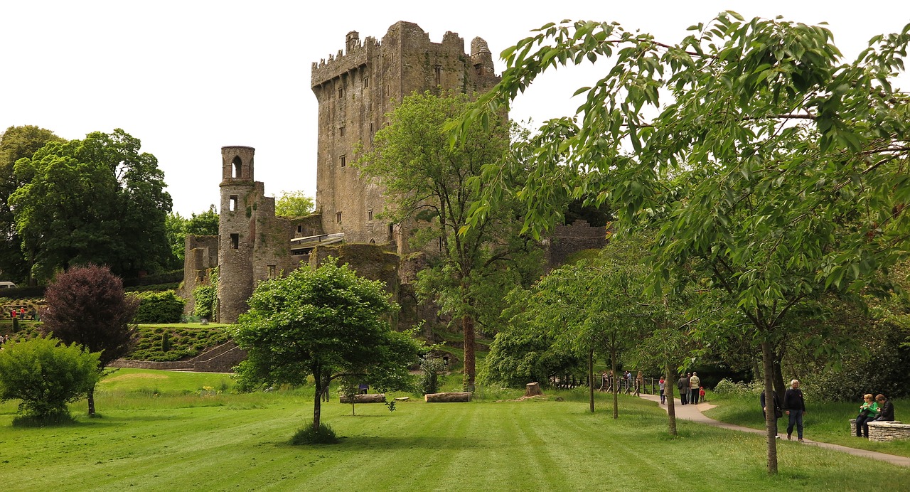 hrad Blarney, Irsko 